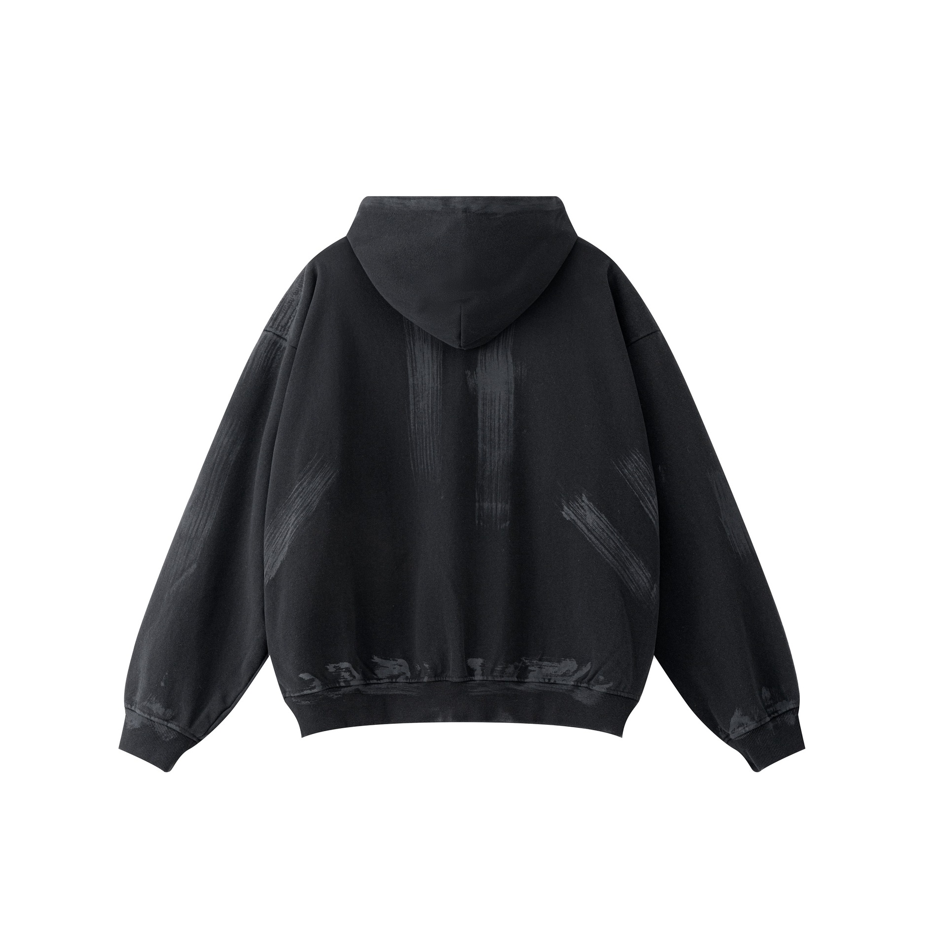 Sweat à capuche homme style urbain délavé coupe ample_voghion.com