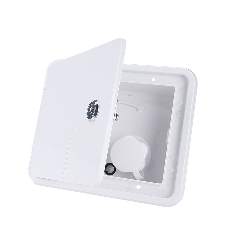 原厂SEAFLO房车加水口舱盖加水口方形带锁加水口锁盒双水口加水口