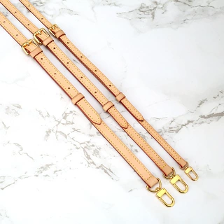 老花肩带变皮色包带配件树膏皮头层植鞣皮枕头包肩带斜挎包带