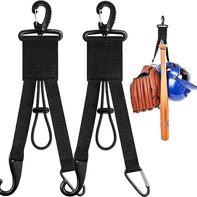 Cross-border outdoor sports hockey baseball softball gloves backpack helmet hat hook 3-in-1 storage rope
