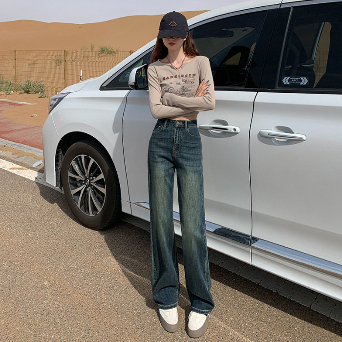 나노 블루 팬츠