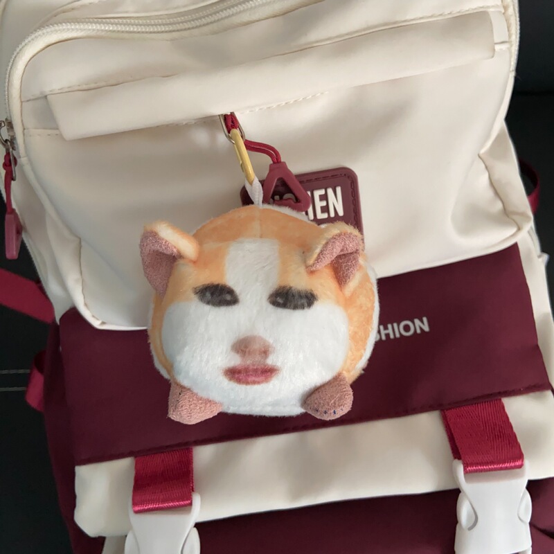 猪妞语音挂件毛绒玩具搞怪荷兰猪仙女下凡玩偶可发声表情包娃礼物|undefined