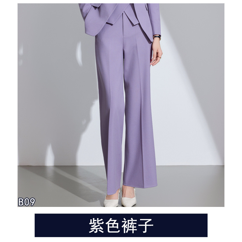 职业装西装套装女秋冬装气质女神范西服珠宝酒店经理美容师工作服|undefined