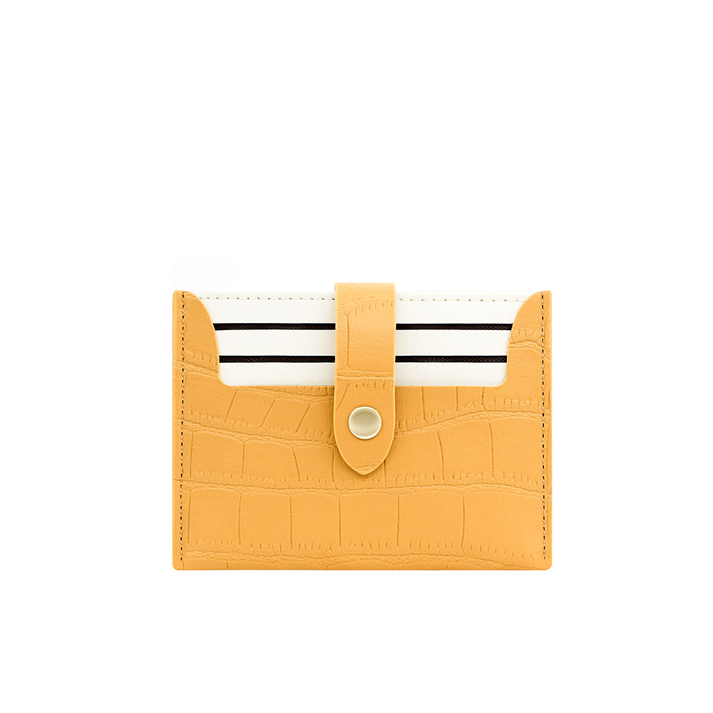 Nuevo bolso de tarjetas para mujeres, bolso de tarjetas multiplaza, bolso de cambio simple, bolso de tarjetas de certificados para mujeres, suministro directo de fabricantes