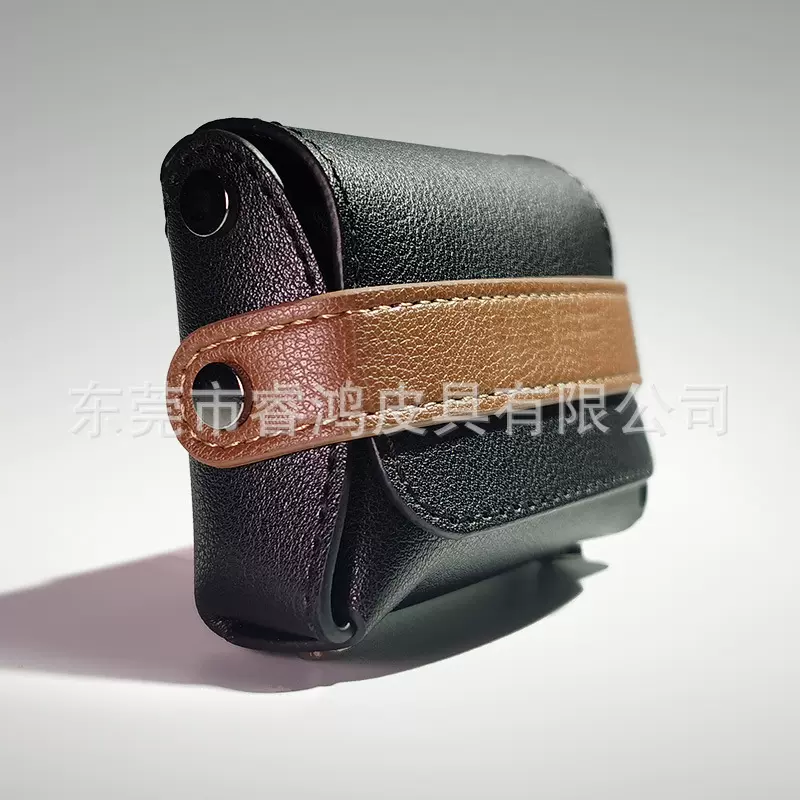 HiFi耳机线缆收藏皮礼盒数据线高端包装pu皮革小包有线耳机收纳盒