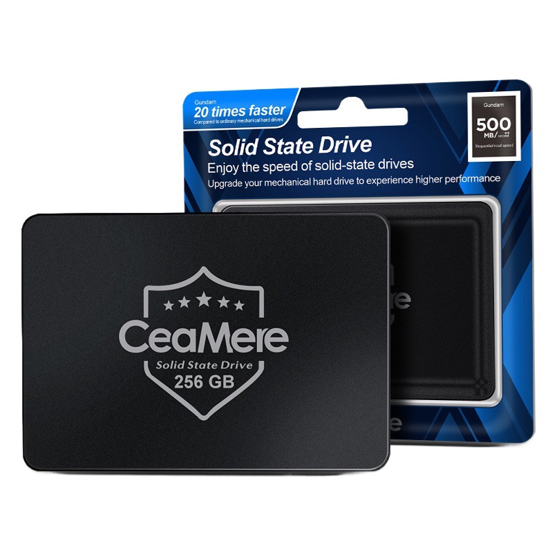 Unidad de estado sólido SSD de alta velocidad transfronteriza 2.5 pulgadas 256G 960G 1TB computadora portátil de escritorio interfaz universal 3.0