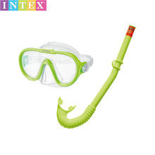 原装正品INTEX儿童泳镜面具套装游泳眼镜潜水镜+呼吸管55642
