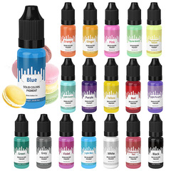 Factory Direct Sale: 30-Color Macaron Solid-Color Oil-Based Pigment Concentrates for DIY Crystal Epoxy & UV Resin—Universal Color Paste