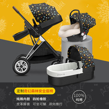 嬰兒推車可坐可躺輕便折疊雙向高景觀新生兒童bb寶寶手推車