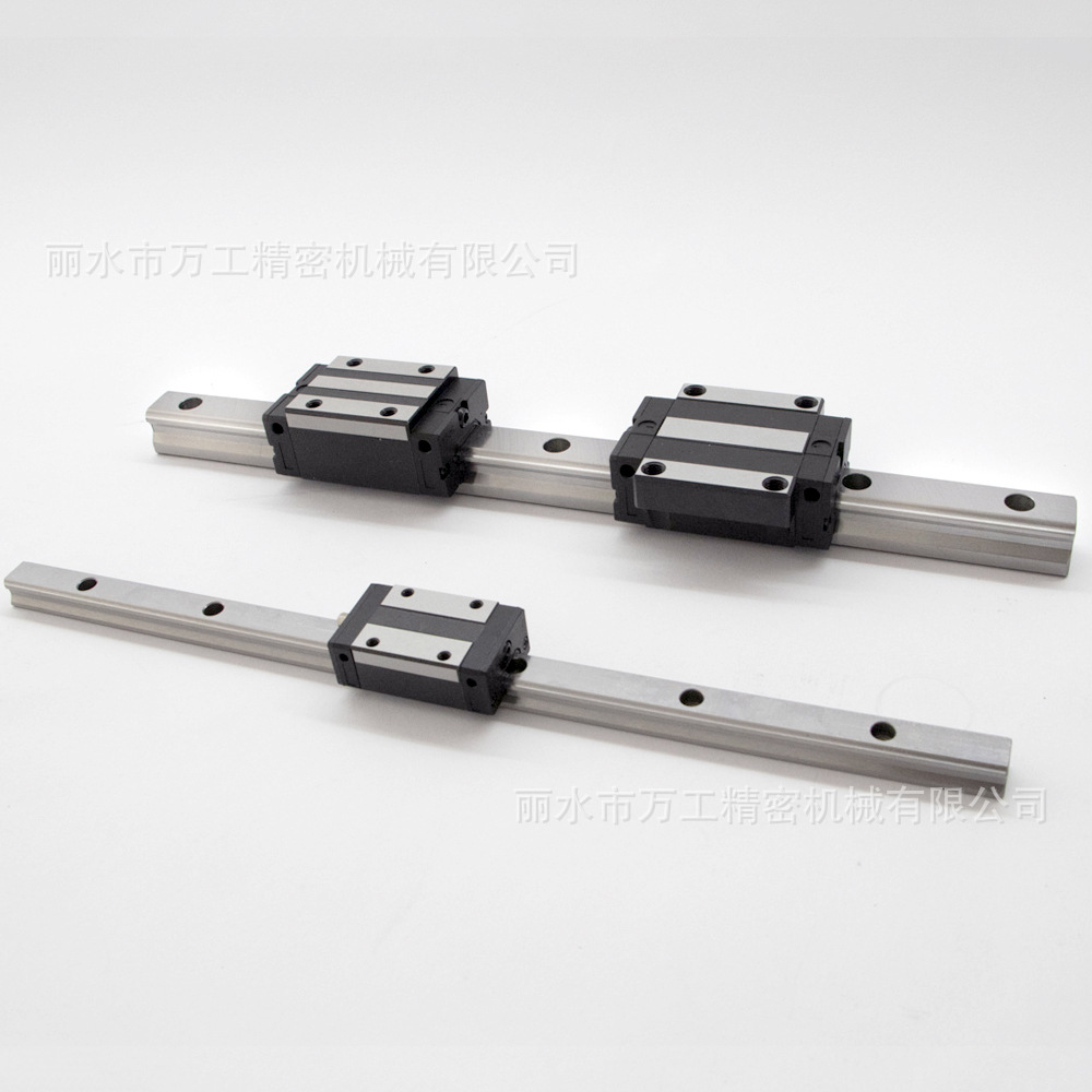 台湾互换线性直线导轨方轨方形法兰滑块HG/EG/H/W/CA/