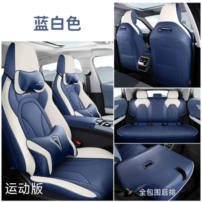 Chery Oumengda Five-seater SUV Special: Modelə uyğun (Original) oturacaq örtükləri - blue-and-white-sports-version-remarks-model-year