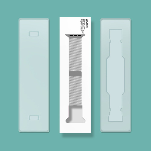 Source manufacturer neutral apple watch apple watch strap box PVC blister inner support watch strap packaging box