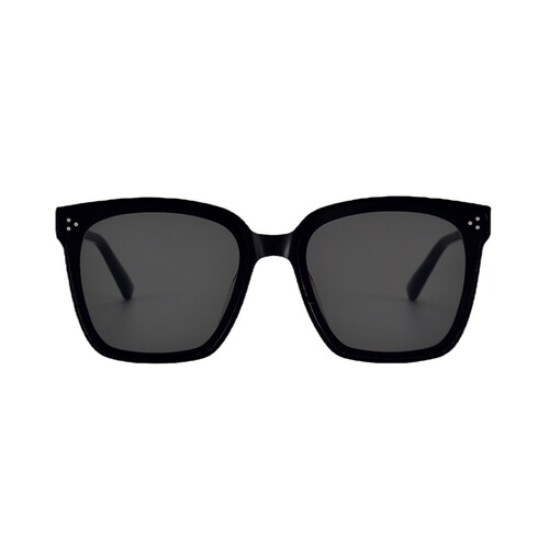 New Hong Kong style GM sunglasses for men and women, sun protection, slimming, black anti-UV glasses for driving