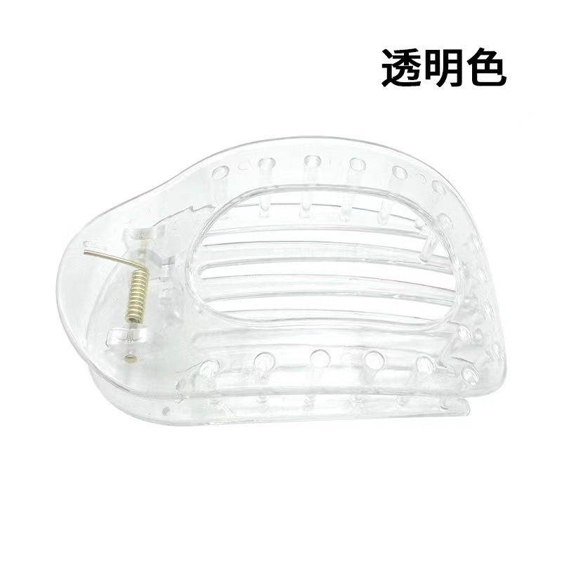 Amazonベストセラーのヒョウ柄オーバルダックビルクリップアワビクリップ後頭部ハーフタイヘアクリップヨーロッパとアメリカのクロスボーダーヘアアクセサリー|undefined