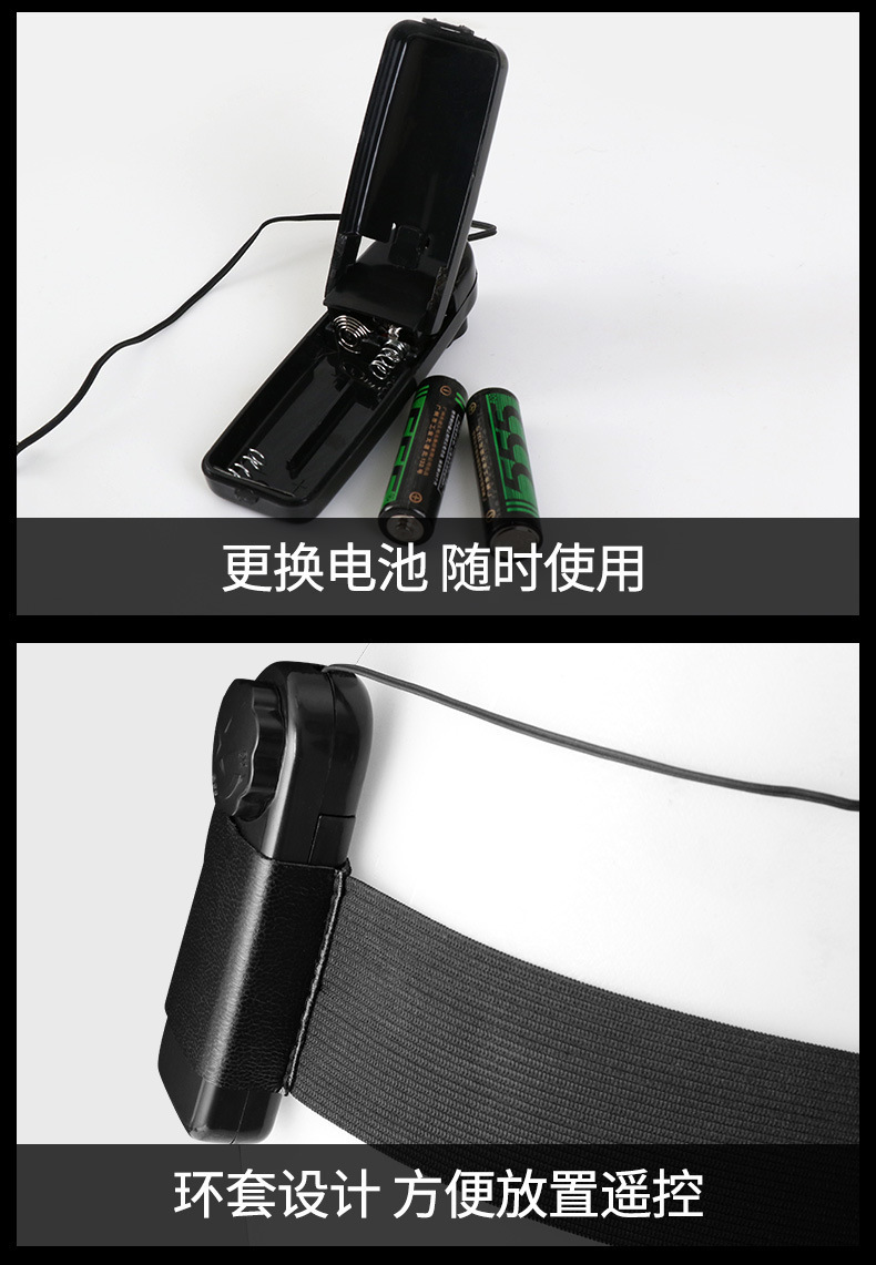 Wearable Silicone Dildo for Women, Battery-Powered Vibrating Design, Black — detail image 5