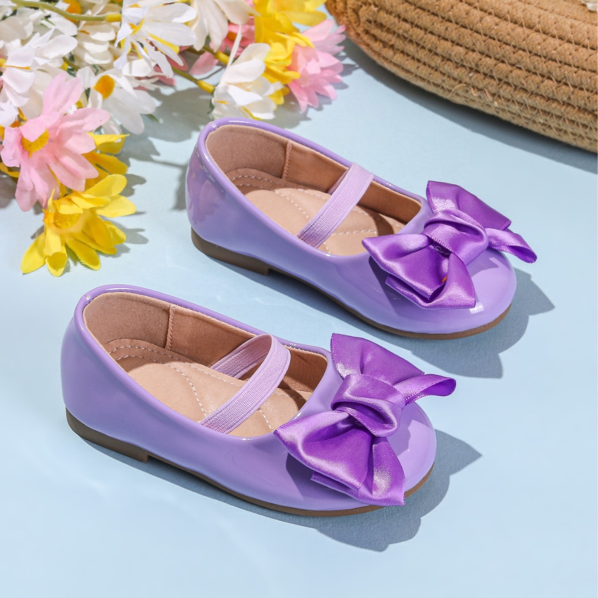 Children's Single Shoes with Soft Soles, Stylish Baby Leather Shoes, Princess Shoes for Little Girls, 2026 Spring and Autumn New Flower Girl Shoes, Girls' Shoes