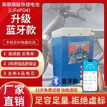 2025新款48V60V72V超强续航电动车池磷酸铁锂电池两三轮电池通用