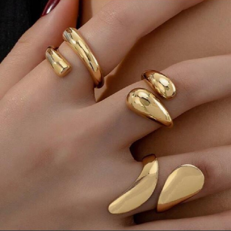 Minimalist Stackable Ring Set With Cubic Zirconia For Women_voghion.com