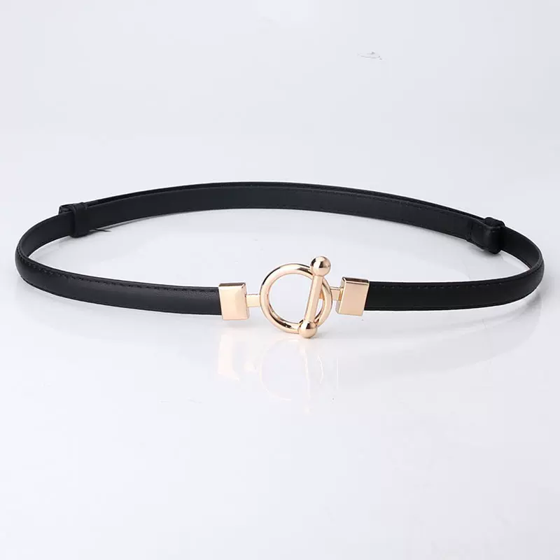 细腰封女简约装饰连衣裙子收腰窄配饰腰链百搭对扣小腰带夏季皮带