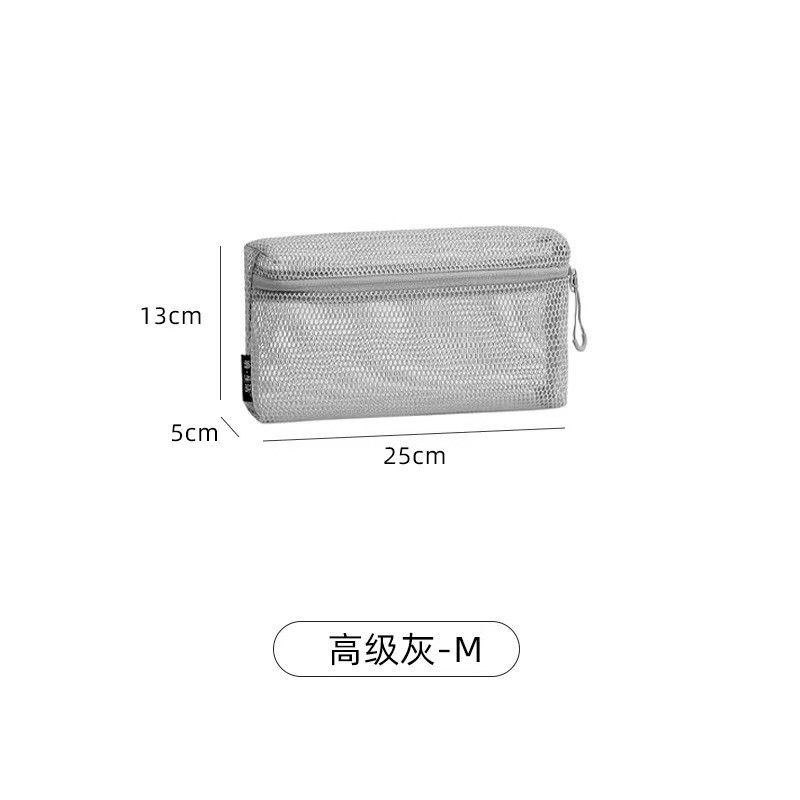 2024 nueva bolsa de cosméticos de nailon para mujer bolsa de lavado de viaje de malla portátil bolsa de almacenamiento bolsa de cosméticos bolsa de almacenamiento