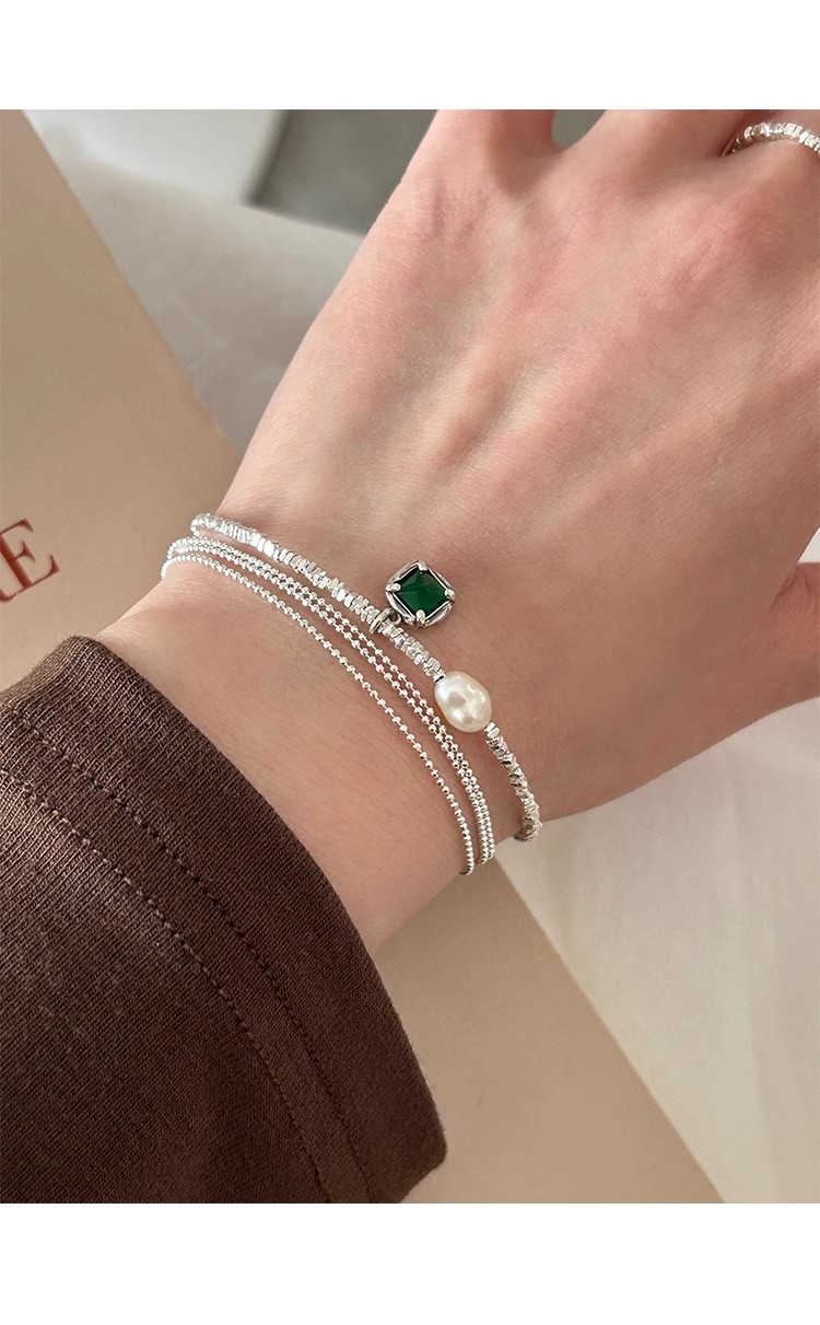 5g Weight Bracelets Classification 1 Piece Quantity Daily Occasion 925 Sterling Silver Material Round, Solid Color Pattern Women's Gender Polishing Design Simple Style Style 925 Sterling Silver Bracelets Simple Style 5