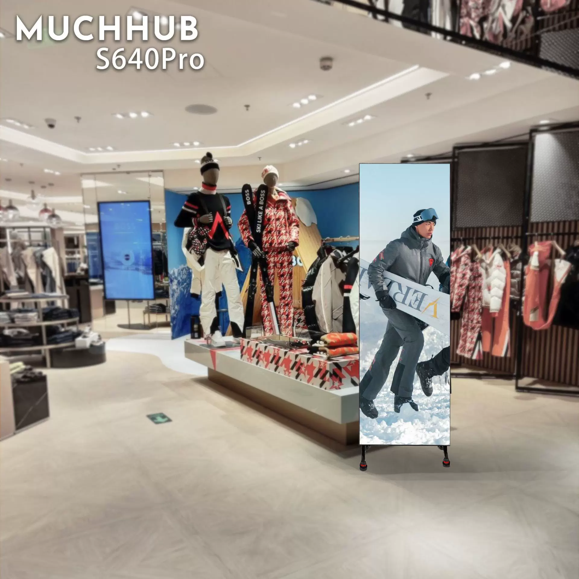 定制P2.5led海报屏广告机商场店铺立式LED广告屏高清屏租赁高亮度