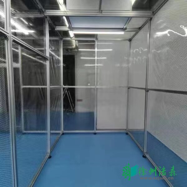 无尘室洁净棚净化车间百级千级万级FFU净化棚简易除尘洁净工作台