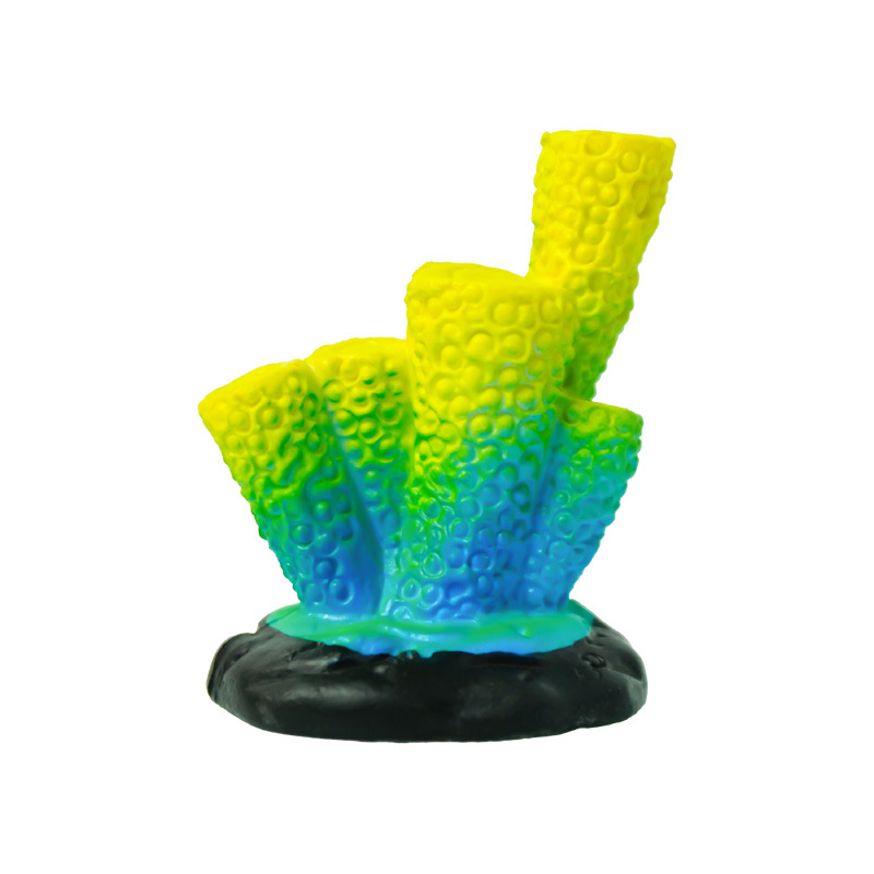 Escenografía de pecera Simulación de micro-paisaje de coral Decoración pequeña mesa de arena de micro-paisaje Accesorios de tiro Estrella de mar Algas de mar Decoración de bricolaje