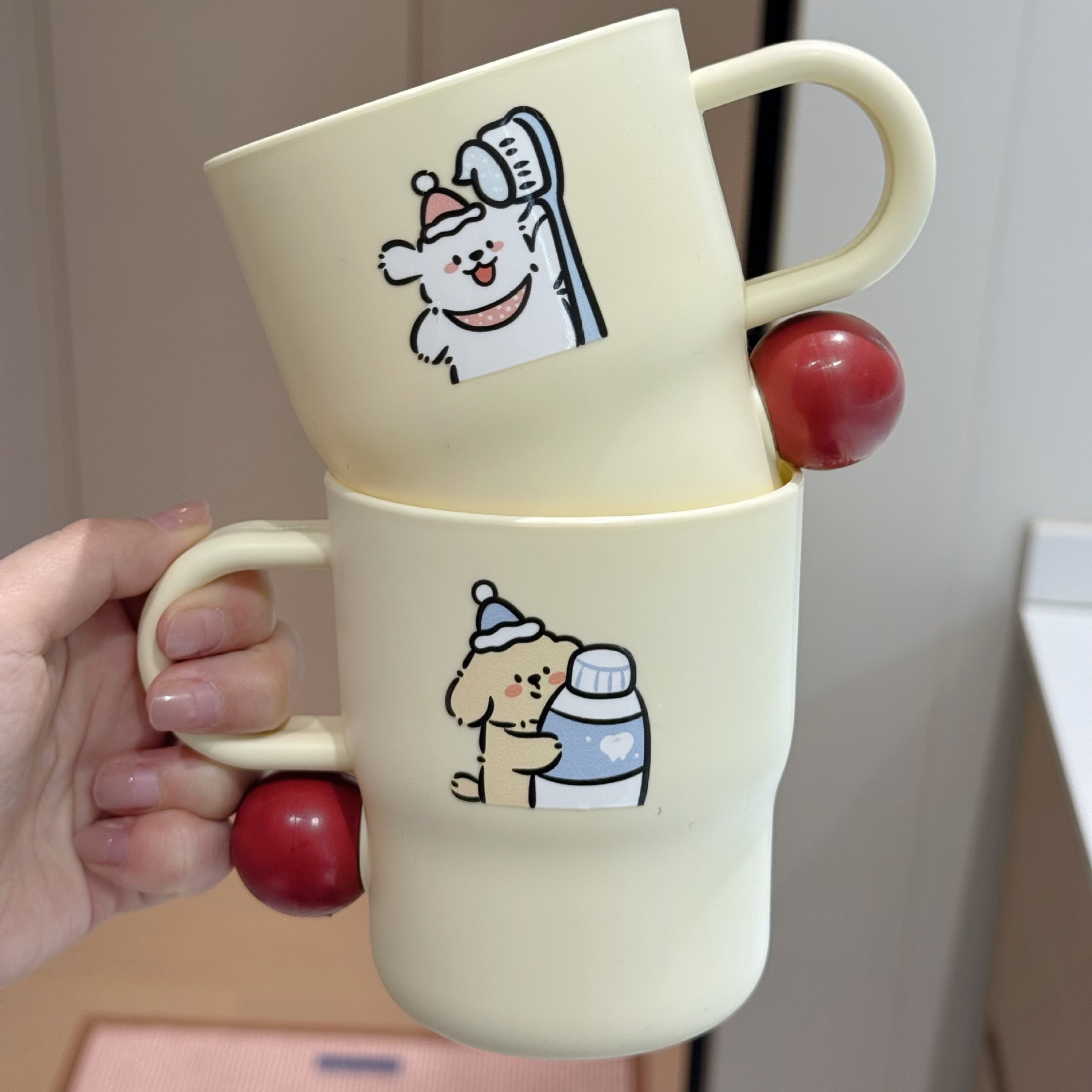 Bärbar tandborstmugg för barn och resor_voghion.com