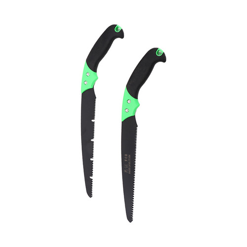Manufacturer wholesale Fanyang 270 two-color electrophoresis shears fixed saw garden pruning felling plastic handle straight saw sharp hand saw