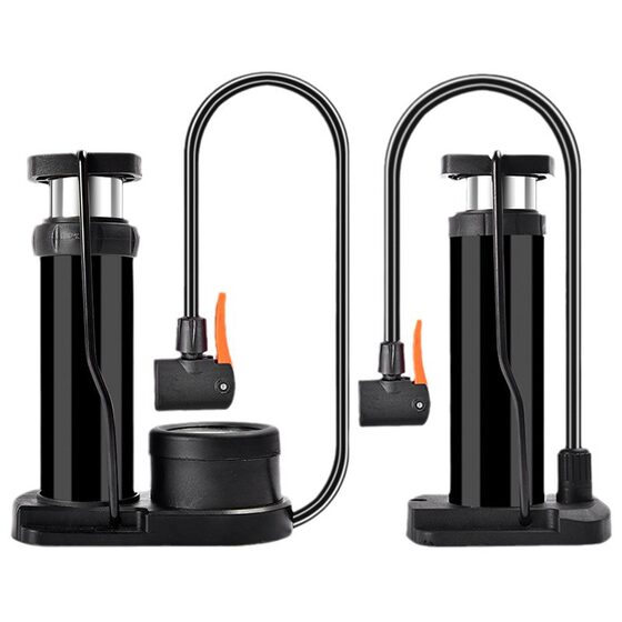 Foot pump household battery bicycle electric motorcycle car pedal air pump air pipe basketball
