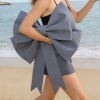 Gray bow