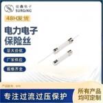 陶瓷保险丝管6HV系列1000V/660V/600V直流熔断器 电力电子保险丝