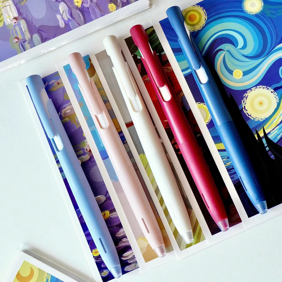 [Enviar postal] Pluma de gel de cebra japonesa pintura de fama mundial limitada JJZ66 pluma de amortiguador negro 0.5JNC0