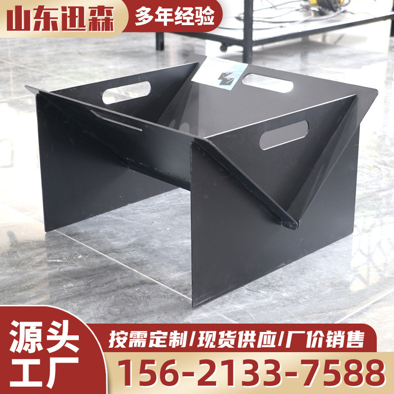 耐候钢烧烤炉 野外烤炉钢火盆火坑耐候钢火盆