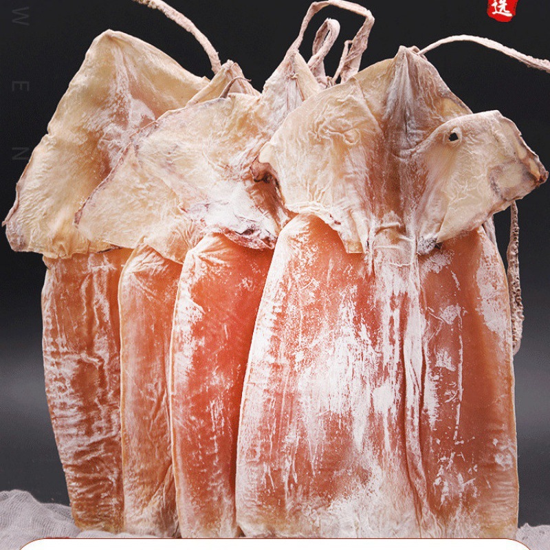 전체 가볍게 건조된 오징어 1000g