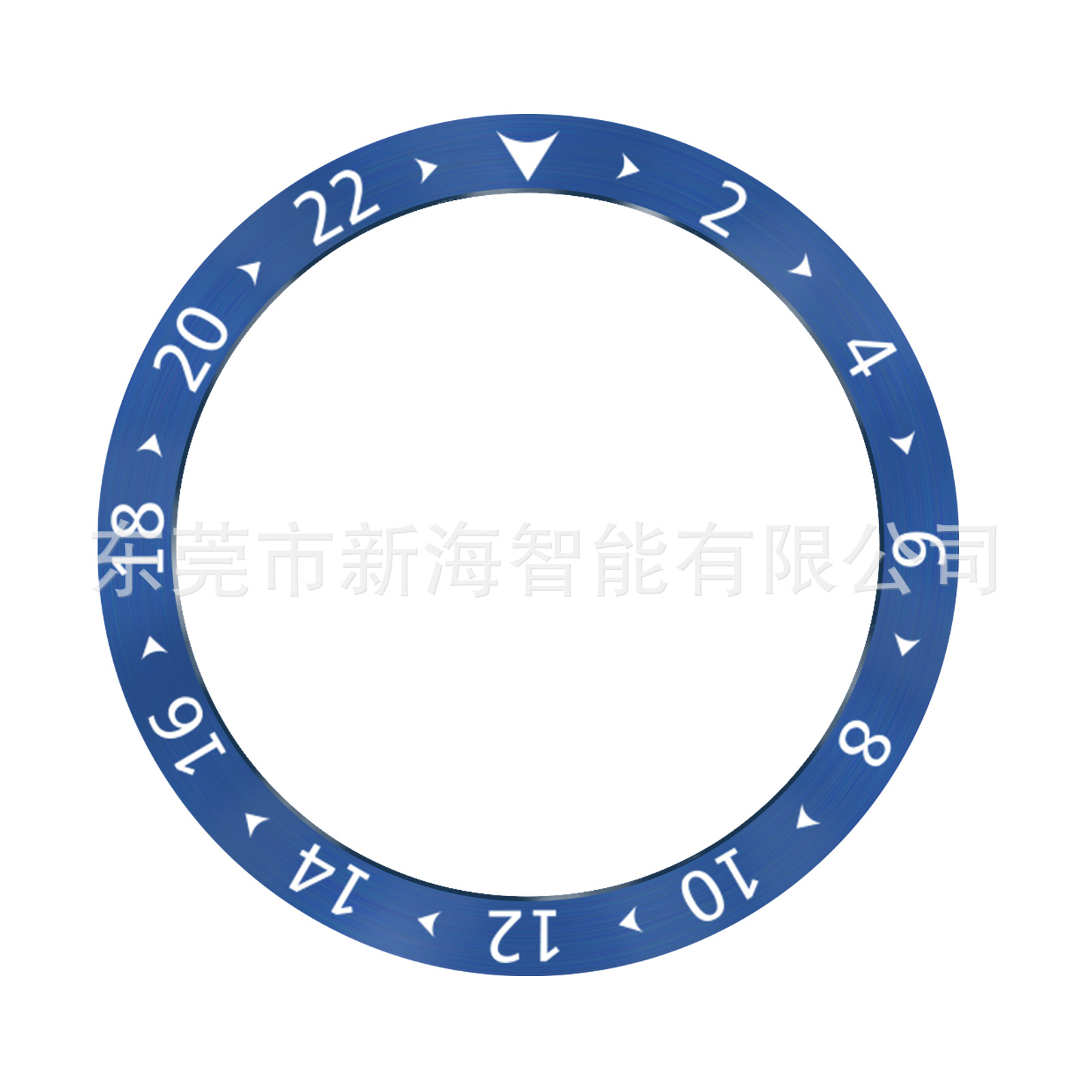 롤렉스 모델 C-파란색 원과 흰색 글자
