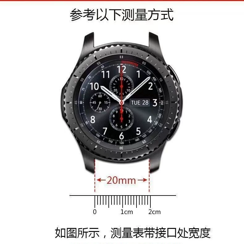 Плетёный нейлоновый ремешок для часов (Huawei Samsung), 18/20/22 мм, лёгкий, плетёный