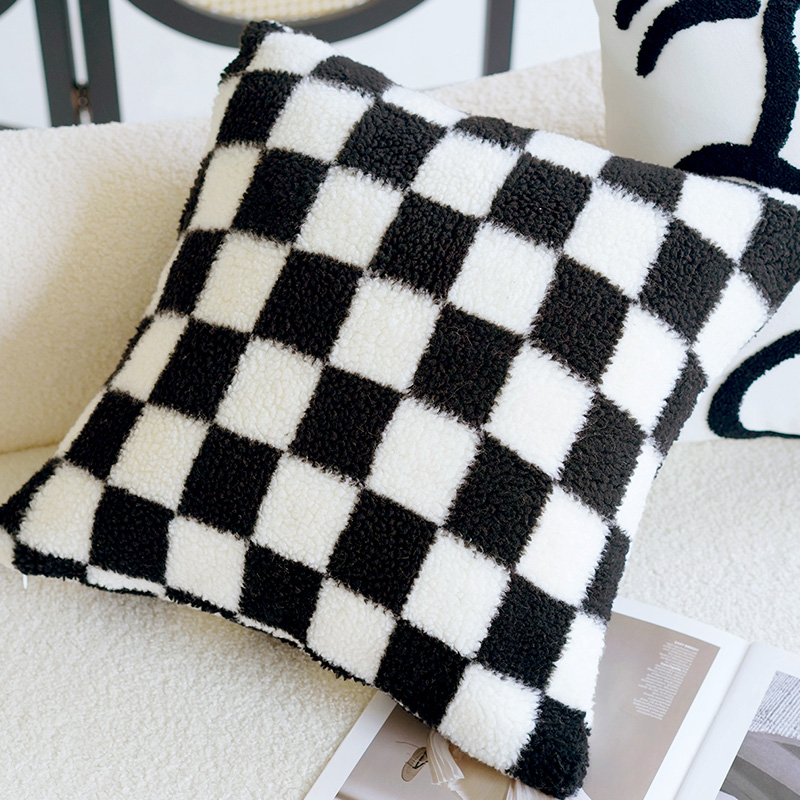 ↤↤↤Black and white checkerboard 45x45cm↦↦↦