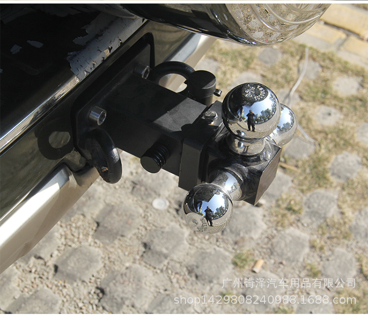 Car Trailer Hook Square Mouth T-Type Anti-Theft Pin Lock Trailer Arm Stainless Steel Dumbbell Lock High-Strength Accessory Tool