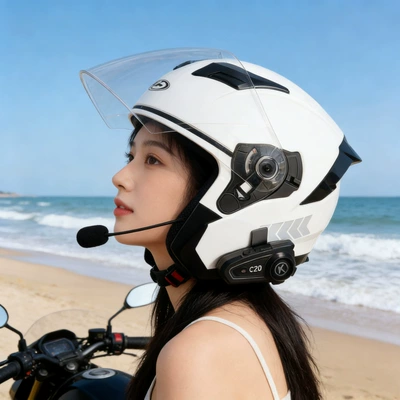 Motosiklet kaskı (dəbilqə), Electric Vehicle Helmet for Men