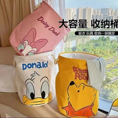 本物の衣類収納バスケット、見栄えの良い折りたたみ式汚れた衣類バスケット、漫画の大容量収納バスケット、寮のホームバスケット