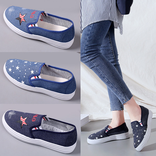 New shoes for women casual sports canvas shoes for female students in summer versatile old Beijing cloth shoes one-on-one wholesale