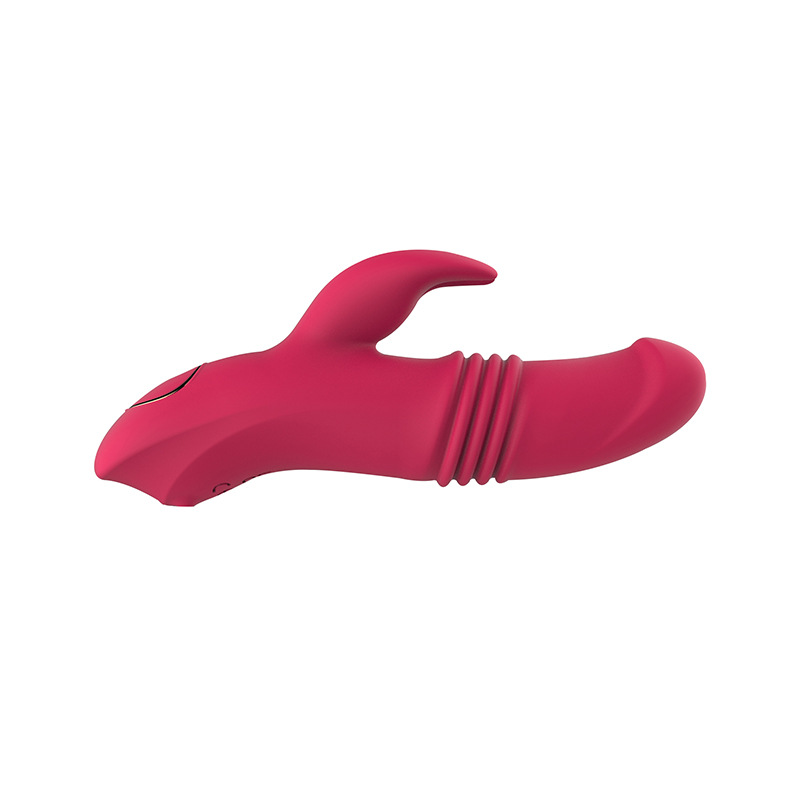 多頻伸縮兔子棒自動伸縮震動棒AV棒女用自慰棒調(diào)情按摩棒廠家直銷