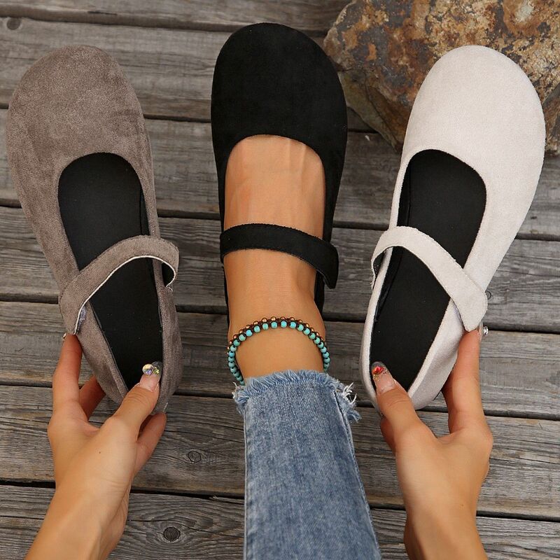 Flat Retro Single Shoes Fairy Shoes 2024 New Summer Ballet Shoes with Skirt Mary Jane Shoes Wholesale Flat Retro Single Shoes Fairy Shoes 2024 New Summer Ballet Shoes with Skirt Mary Jane Shoes Wholesale