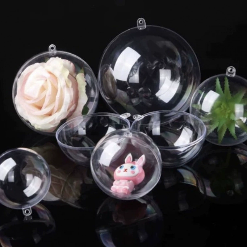 Transparent plastic acrylic foldable decorations for kindergarten, layout, 4-20cm