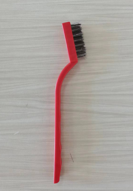 Venta directa de fábrica Amazon Hot Mini cepillo de limpieza 7 pulgadas cubo de rueda bordado industrial cepillo de alambre de acero inoxidable