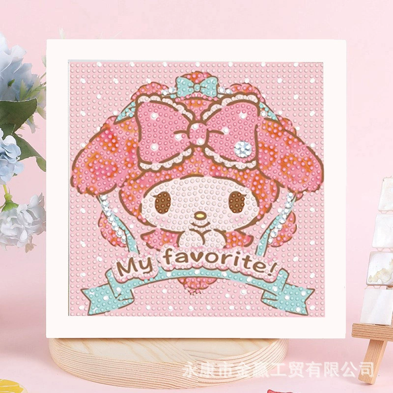 Мультяшная умная игрушка, DIY, новая коллекция, детское handmade diy, украшенная бриллиантами