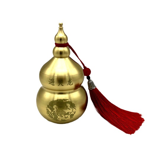 Fire dragon bottle brass gourd holiday commemorative crafts antique copper home decoration decoration ornaments'wholesale