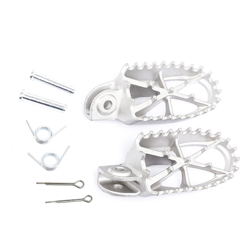 Off-Road Motorcycle Modified Pedals Cqr Huayang Bosuer Modified Stainless Steel Pedals Front Pedals